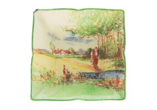 Vintage Royal Doulton Porcelain Ceramic Country Landscape Dish