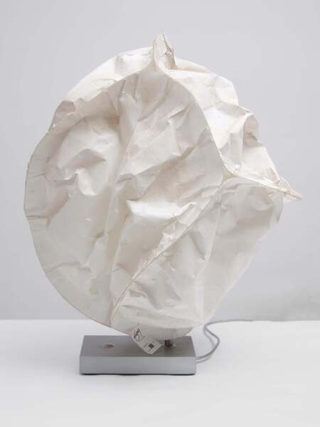Paper Parchment "Cloud" Table Lamp By Frank Gehry For Belux photo furniture