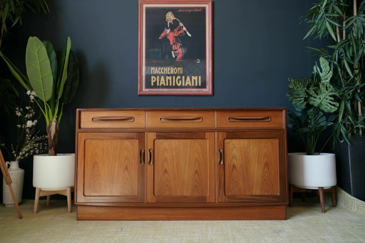 Mid Century G Plan Fresco Sideboard Teak 1980s