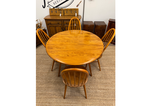 Vintage Ercol Dining Set, 1960s