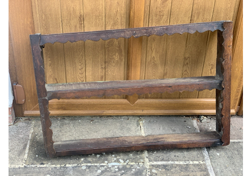 A Charming Small Set Of 18th Century Oak Wall Shelves