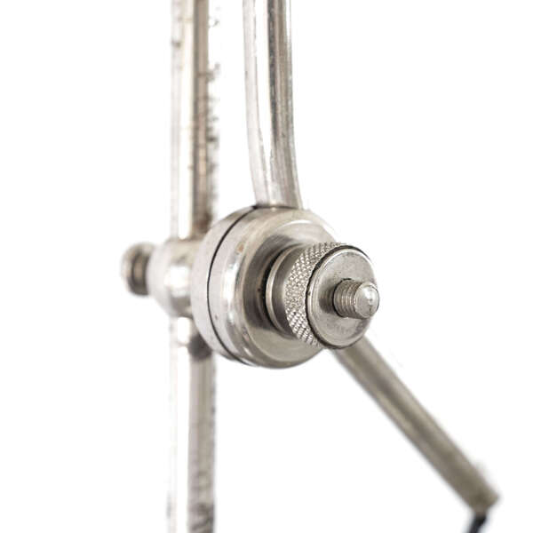 Chrome Rise And Fall Desk Lamp photo furniture