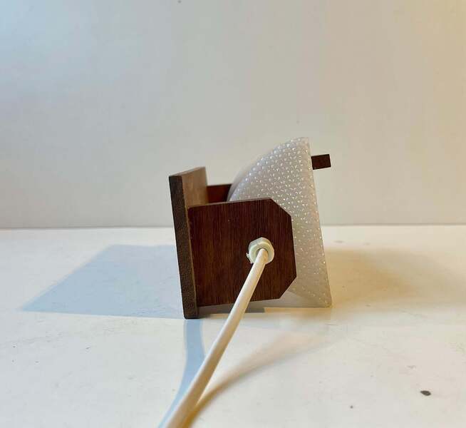 Scandinavian Wall Sconce In Teak & Perspex By Lorentzons Epa Finland, 1960s photo for sale
