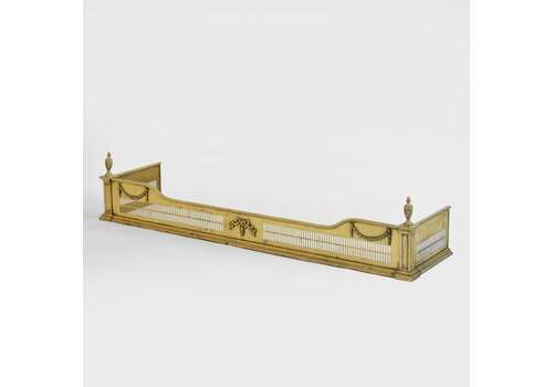 Regency Brass Fender, 1800s, Antique