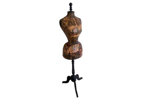 Napoleon III Style French Wooden Tailor’s Mannequin