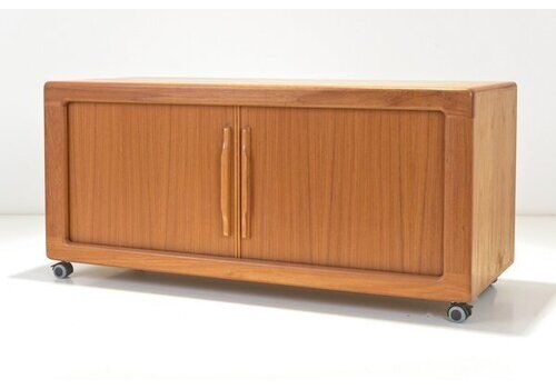 Teak Factory Design Tv Phono Cabinet From Dyrlund, Denmark, 1975