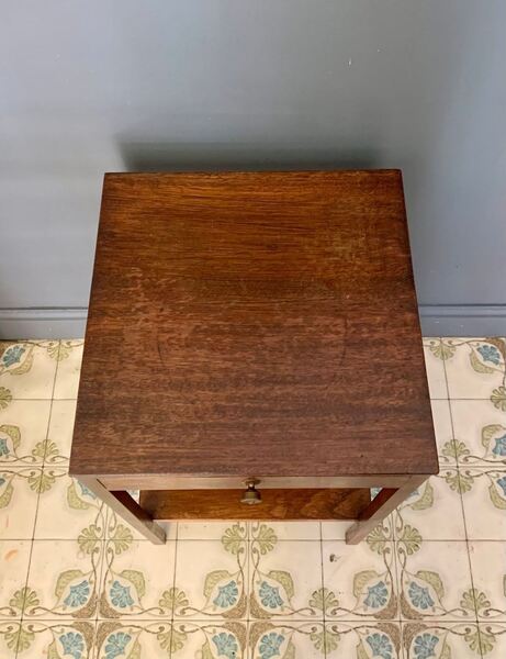 Vintage Occasional / Lamp Table With Drawer photo for sale