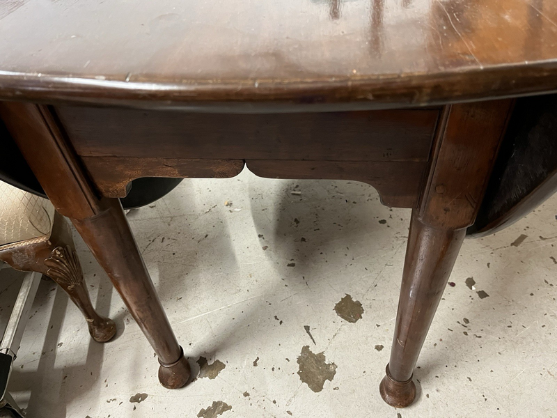 Antique Drop Leaf Table photo furniture