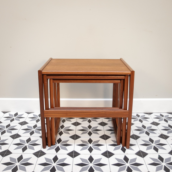 G Plan Quadrille Teak Nest Of Tables photo furniture