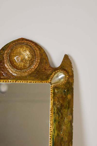 Art Nouveau Style Gem Mirror photo furniture