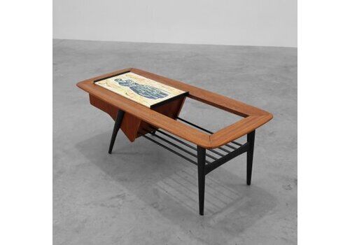Coffee Table By Alfred Hendrickx For Belform, 1950s
