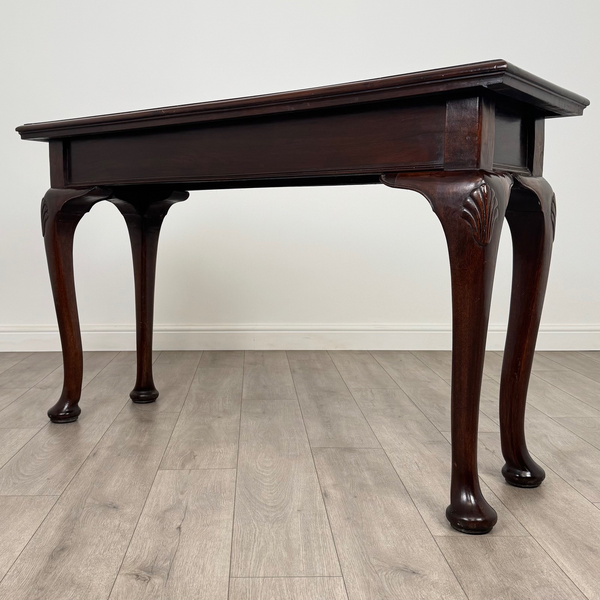 Antique 19th Century Good Quality Hall Table In Mahogany photo furniture