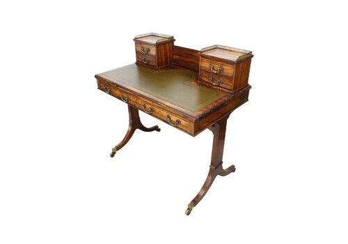 Victorian Wright & Mansfield Coromandel Wood Writing Desk
