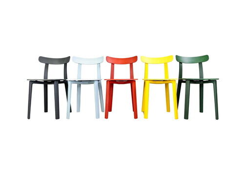 Set Of 2 Original Vitra All Plastic Chair Jasper Morrison Chair Chairs