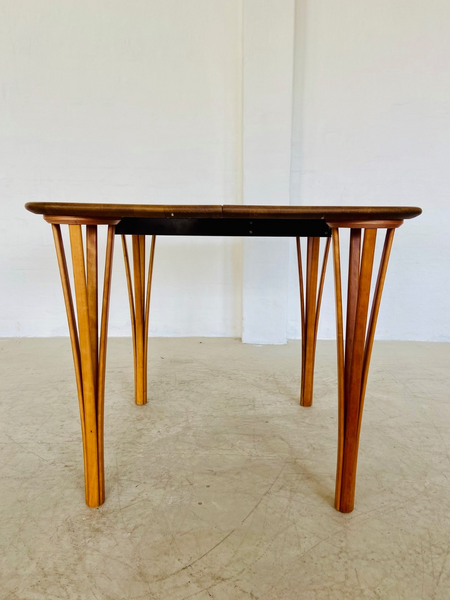 Vintage Danish  Teak Extending Dining Table  By  Haslev  Møbelsnedkeri A/S, photo furniture