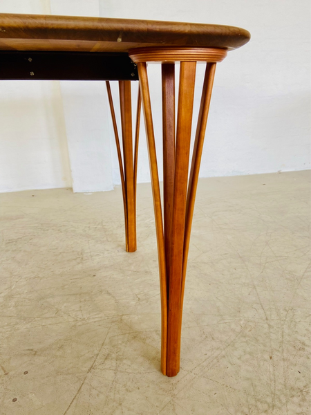 Vintage Danish  Teak Extending Dining Table  By  Haslev  Møbelsnedkeri A/S, photo Furniture
