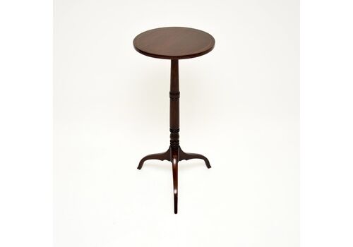 Antique Edwardian Inlaid Mahogany Occasional Side Table