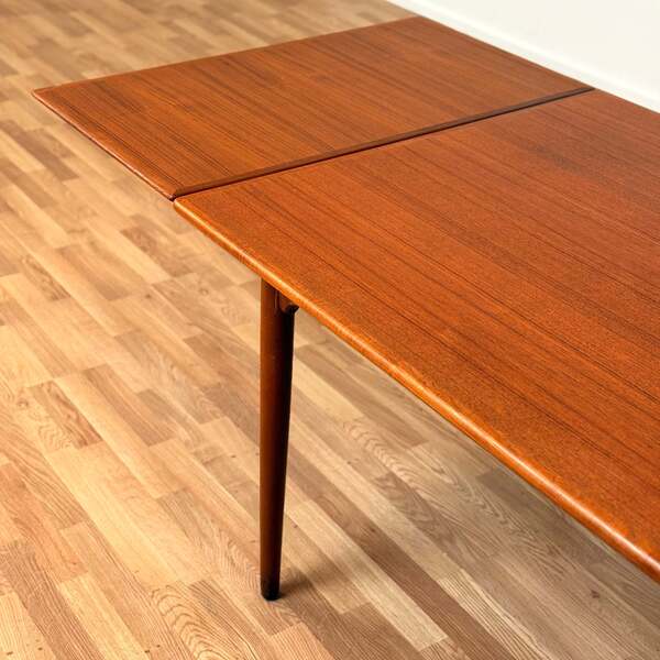 Rectangular Dining Table In Teak, 1950s 60s, Denmark photo for sale