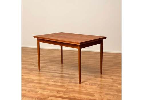 Rectangular Dining Table In Teak, 1950s 60s, Denmark