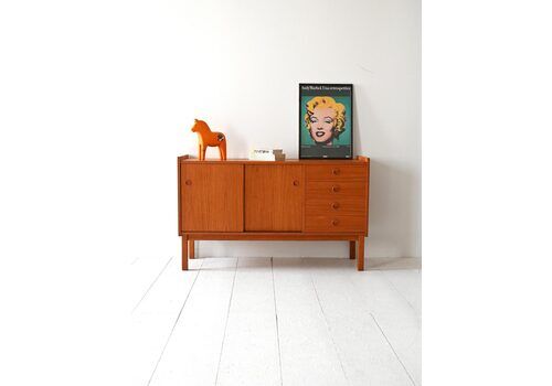 Scandinavian Teak Sideboard From The 50s/60s