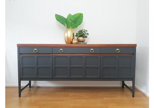 Mid Century Nathan Teak Sideboard  Custom Work