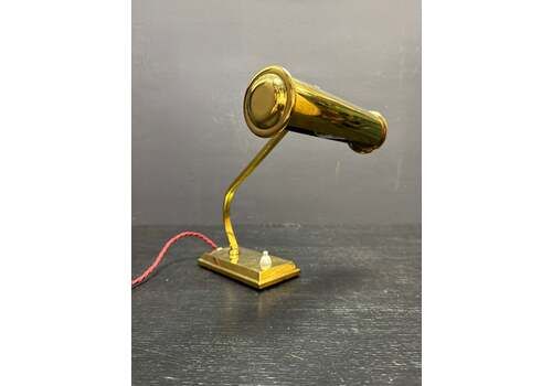1960s Brass Piano Lamp By Solken Germany