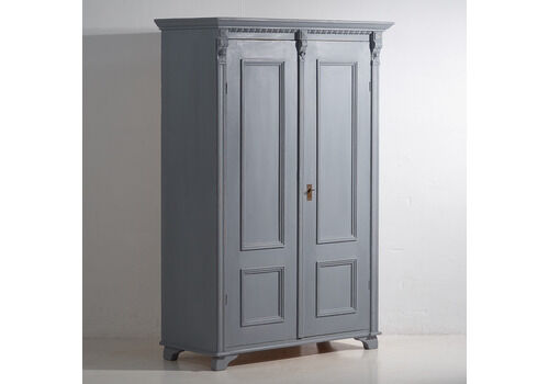 Gray Antique Cabinet (C.1920), 1920s