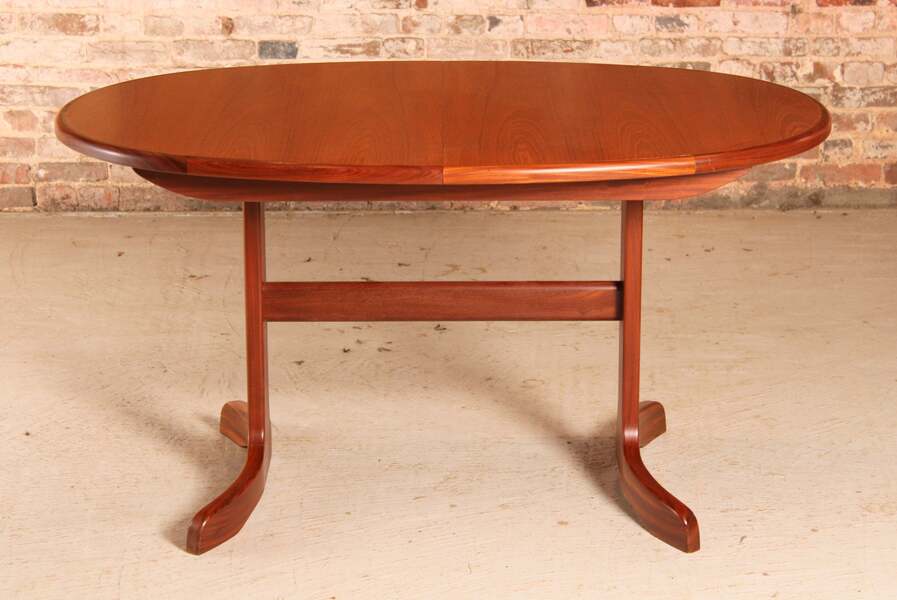 Mid Century G Plan Fresco Extending Teak And Afromosia Dining Table, Circa 1970s. photo furniture