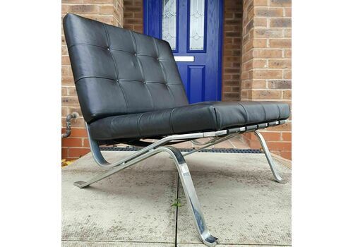Mid Century De Sede Haussmann Rh 301 Lounge Chair Barcelona Chair