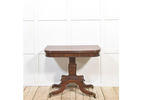 Regency Mahogany Tea Table