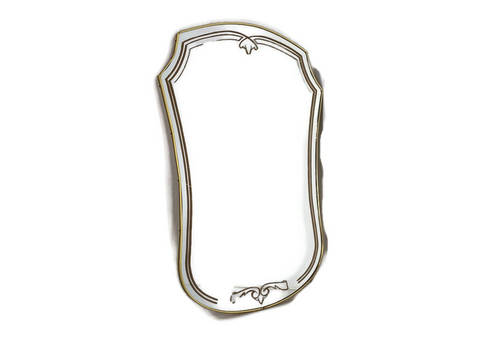Vintage Mirror Vanity Bathroom Hallway Funky Retro Pop Art