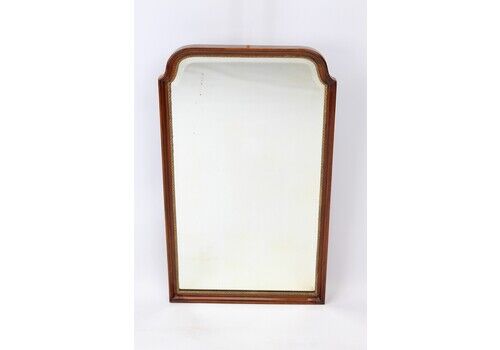 Georgian Revival Walnut Wall Mirror