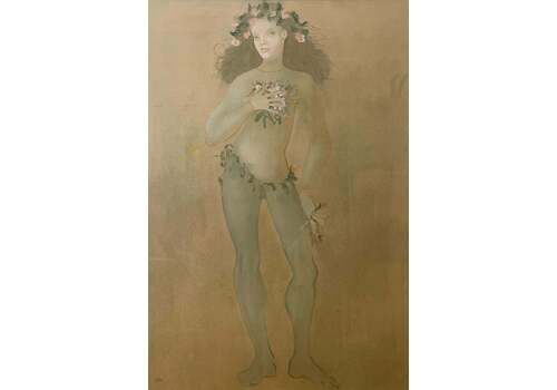 Leonor Finileonor Fini, Rare Original Lithograph On Paper, Circa 1970circa 1970