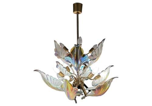 Wings Of Freedom, Majestic Murano Chandelier, 1980