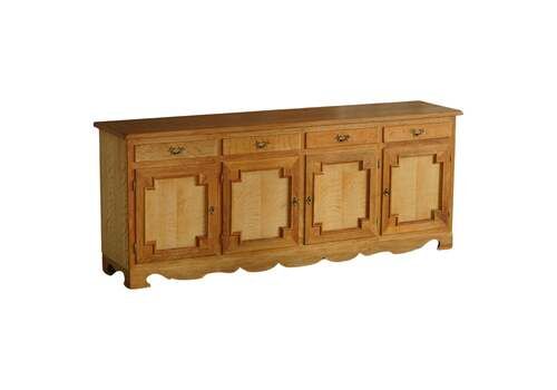 Classic Cabinet / Sideboard Made In Oak, Danish Mid Century Modern Buffet, 1960s