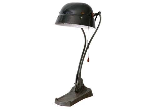 Rare & Elegant Art Nouveau Desk Light Or Table Lamp 