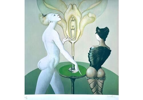 Leonor Fini Leonor Fini, Rare Original Serigraph On Rives Paper, Circa 1970 Circa 1970