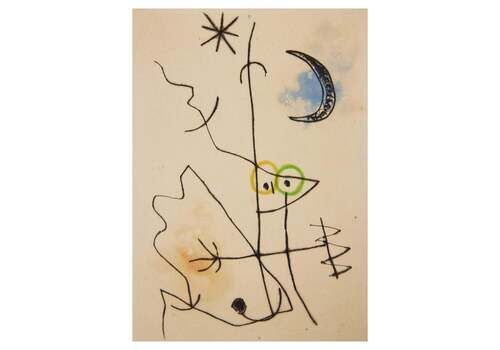 Joan Miró Signed „Le Grillon“