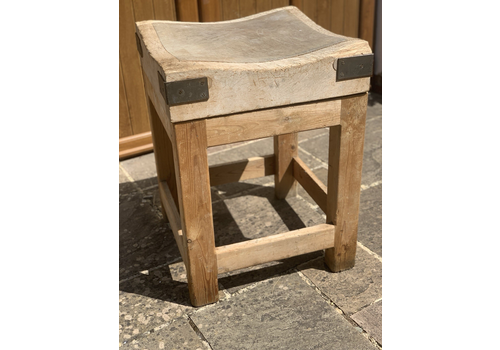 A Robust Vintage Butchers Block