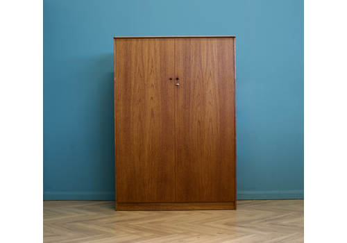 Mid Century Teak Wardrobe, 1960's, 1 Of 2 #1494