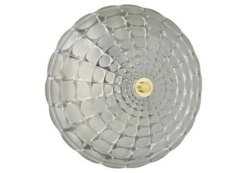 Glass Flushmount Wall Light  Peill And Putzler Lights Attrib., Germany, 1970s