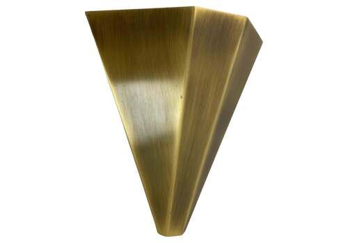Beautiful 25cm Sciolari Style Uplight Brass Wall Light  Bankamp Leuchten, 1980s