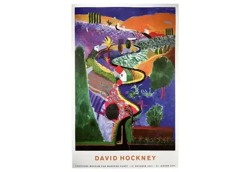 David Hockney, Nichols Canyon, 1980