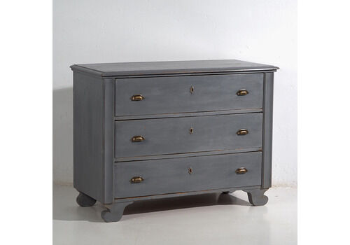Antique Gray Chest Of Drawers (C.1920) #2