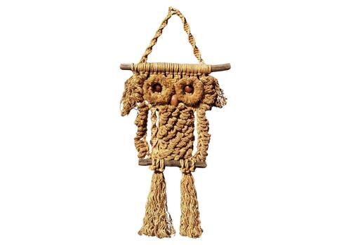 Wall Sculpture Rustic Modern Brutalist Primitivist Animal Owl France 1970
