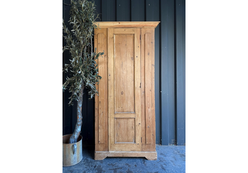 Vintage Pine Child's Wardrobe / Cloaks Cupboard