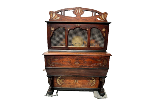 Art Nouveau Mechanical Piano "Maison Baileuil In Lille XX Century
