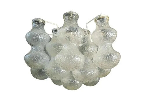 Single Murano Bussolotti Sconce By Seguso