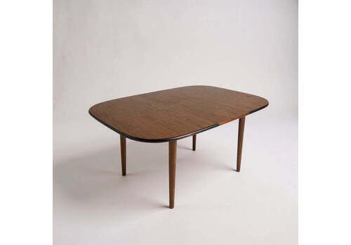 Mid Century Modern Square G Plan Teak Extending Dining Table
