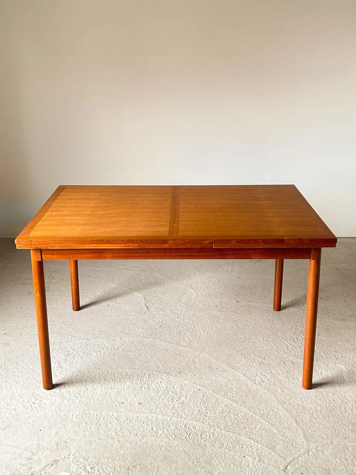 Skovby Møbelfabrik Danish Teak Extendable Dining Table, 1960s